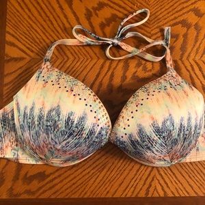 Victoria Secret jeweled bikini top.